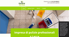 Desktop Screenshot of impresadipuliziageneralservice.com