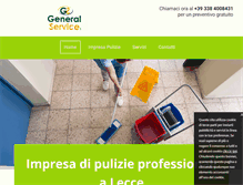 Tablet Screenshot of impresadipuliziageneralservice.com